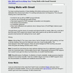 Using Mailx with Gmail Tutorial