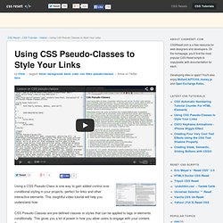 Using CSS Pseudo-Classes to Style Your Links