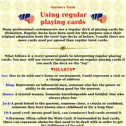 Using Regular Playing Cards