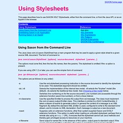 Using Stylesheets