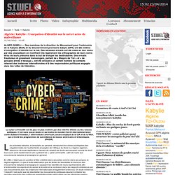 Algérie/ Kabylie : Usurpation d’identité sur le net et actes de malveillance