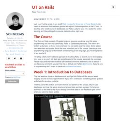 UT on Rails