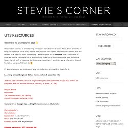 Resources « Stevie's corner