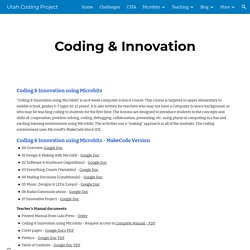 Utah Coding Project - Coding & Innovation