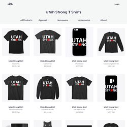 Utah Strong T Shirts