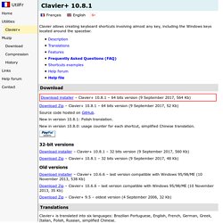 UtilFr – Clavier+ 10.6.5