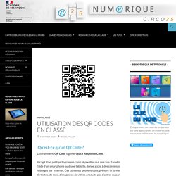 Utilisation des QR Codes en classe