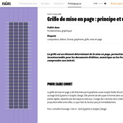 Grille de mise en page : principe et utilisation - nůn - design et arts graphiques