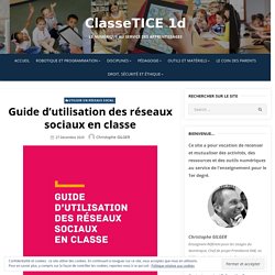 Guide d’utilisation des réseaux sociaux en classe