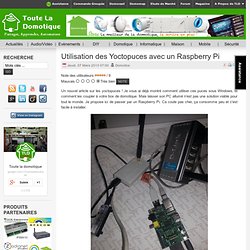 Utilisation des Yoctopuces avec un Raspberry Pi