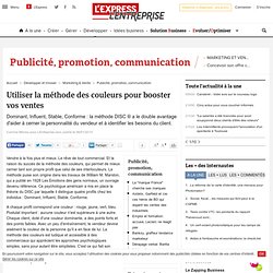 Utiliser la méthode des couleurs pour booster vos ventes