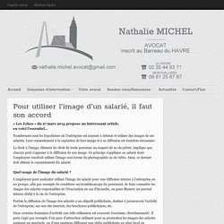 Pour utiliser l'image d'un salarié, il faut son accord - Nathalie Michel - Avocat Le Havre