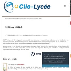 Utiliser UMAP Clio Lycée