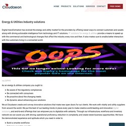 Energy & Utilities IT solutions