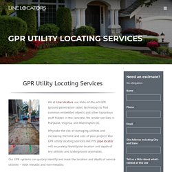 GPR Utility Locating