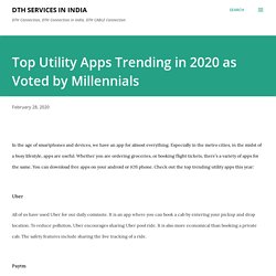 Top Utility Apps Trending in 2020 as Voted by Millennials
