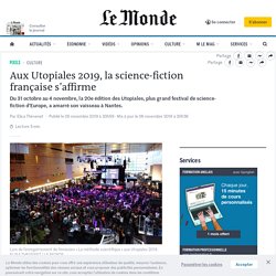 Aux Utopiales 2019, la science-fiction française s’affirme