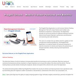 Utrack Mobile Application