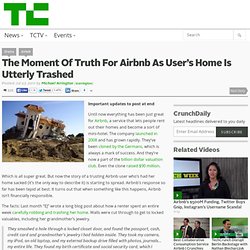 The Moment Of Truth For Airbnb As User’s Home Is Utterly Trashed