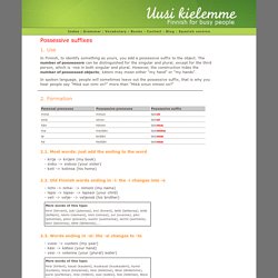 Uusi kielemme - Finnish for Busy People