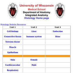 UW Histology homepage