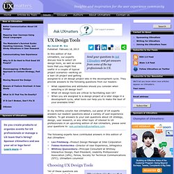 UX Design Tools