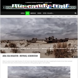 Aral Sea Moynaq Uzbekistan - Environmental Disaster