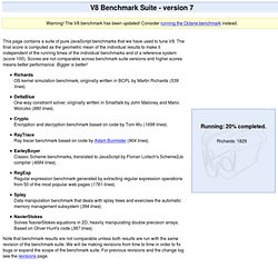 V8 Benchmark