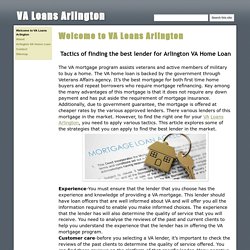 VA Loans Arlington