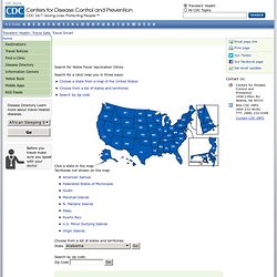 Yellow Fever Vaccination Clinics