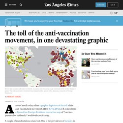 The toll of the anti-vaccination movement, in one devastating graphic