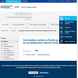 Vaccination contre la Covid-19 : le point sur le téléservice Vaccin Covid