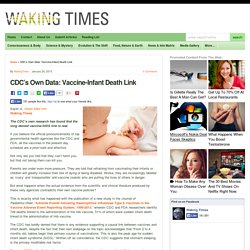 CDC's Own Data: Vaccine-Infant Death Link