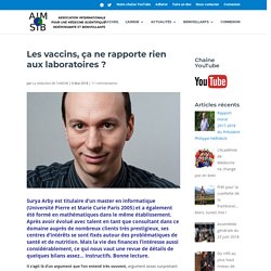 Les vaccins, ça ne rapporte rien aux laboratoires ? - AIMSIB