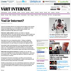 Vad är internet?