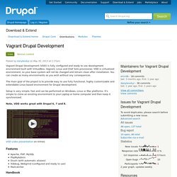 Vagrant Drupal Development