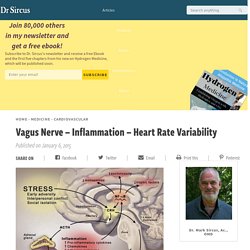 Vagus Nerve - Inflammation – Heart Rate Variability