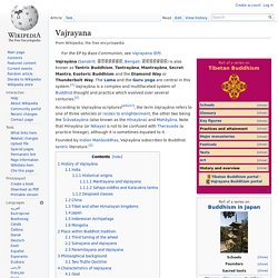 Vajrayana