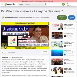 Dr. Valentina Kiseleva - Le mythe des virus ?