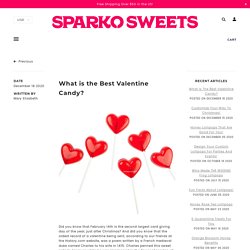 What is the Best Valentine Candy?