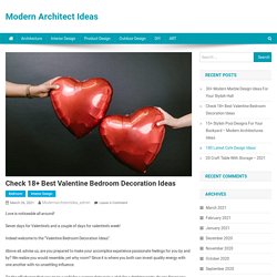 Check 18+ Best Valentine Bedroom Decoration Ideas