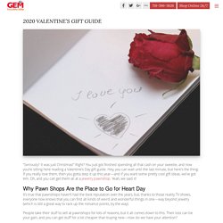2020 VALENTINE’S GIFT GUIDE