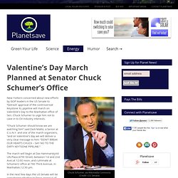 Valentine’s Day March Planned at Senator Chuck Schumer’s Office