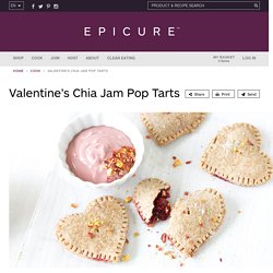 Valentine’s Chia Jam Pop Tarts