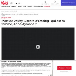 Mort de Valéry Giscard d’Estaing : qui est sa femme, Anne-Aymone ?