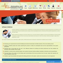 Software Validation Process