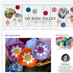 My Rose Valley: Daisy Square Tutorial