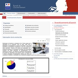 investissement-avenir.gouvernement.fr/content/action-projets/les-programmes/valorisation-de-la-recherche