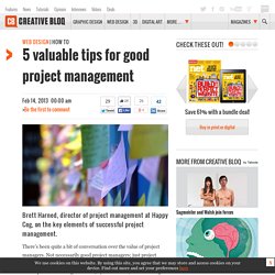 5 valuable tips for good project management