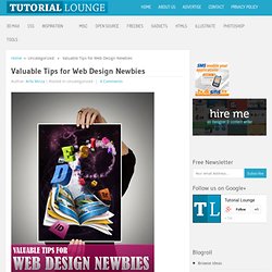 Valuable Tips for Web Design Newbies